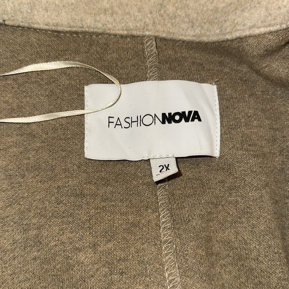 Fashion Nova Pea Coat - Picture 2 of 5